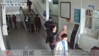 100萬像素-高清網(wǎng)絡(luò)攝像機(jī)樓梯口監(jiān)控錄像效果演示